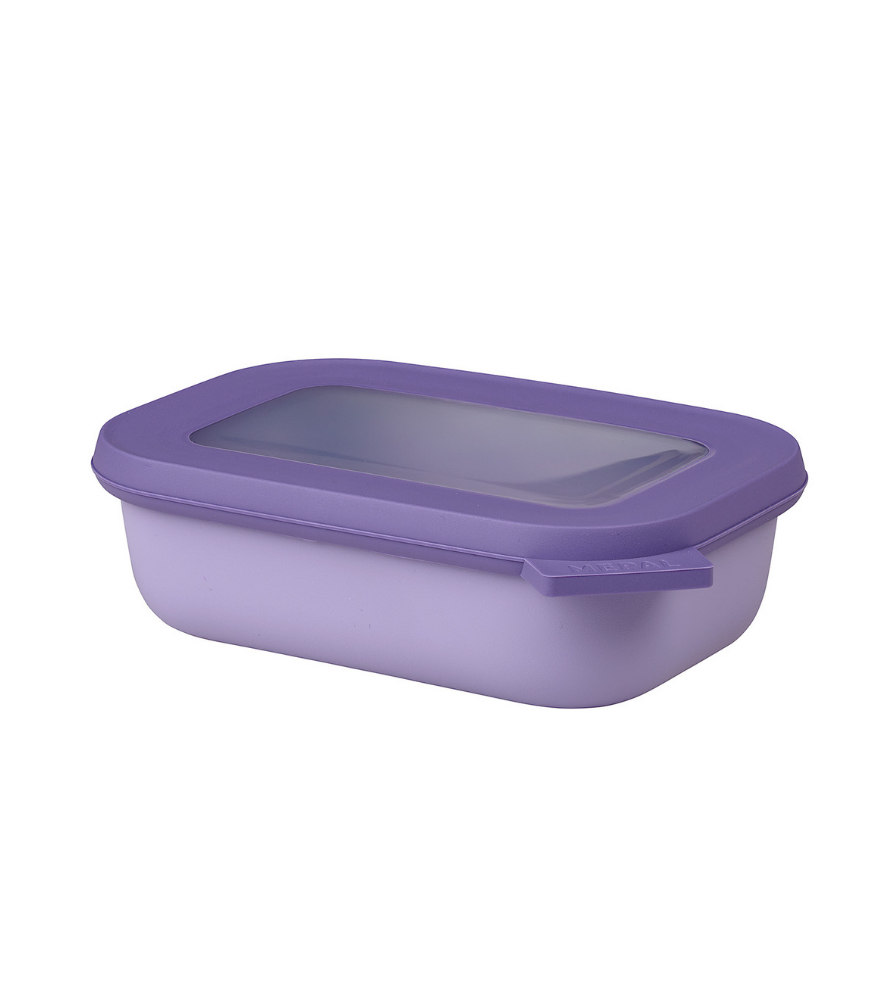 Mepal Cirqula Rectangular Multi Bowl (500 ml) // Vivid Lilac