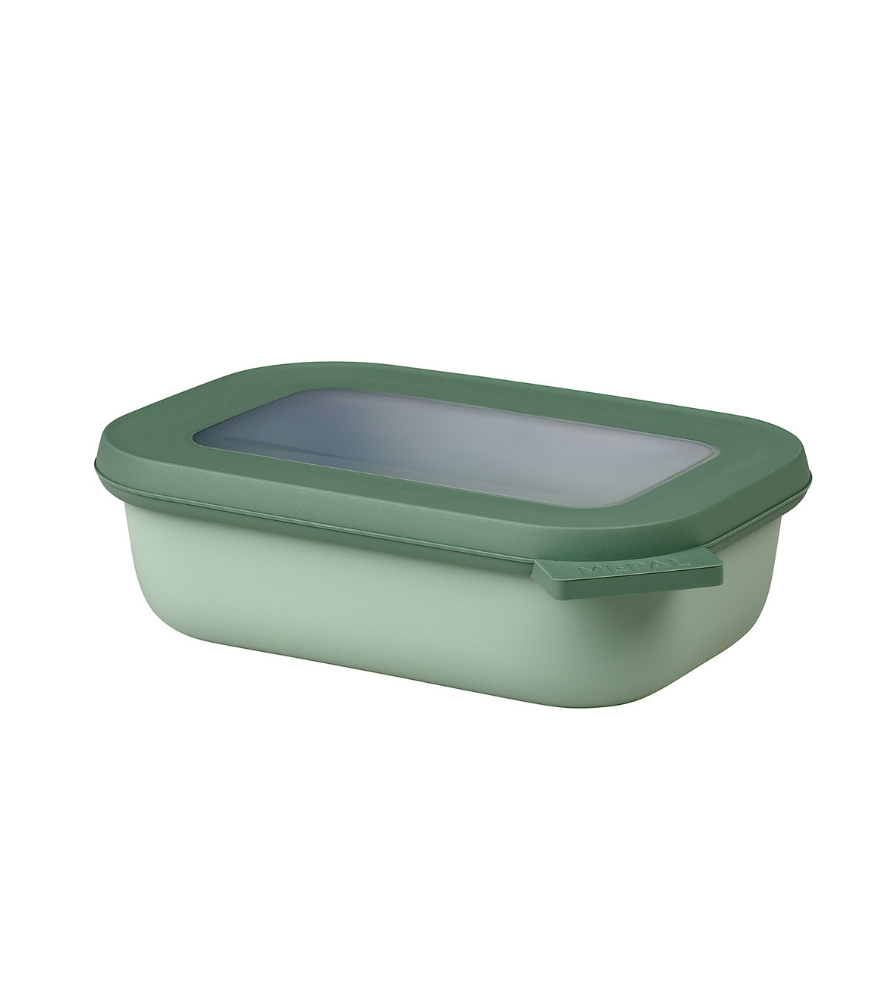 Mepal Cirqula Rectangular Multi Bowl (500 ml) // Nordic Sage