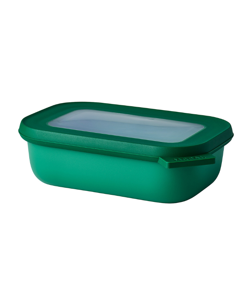 Mepal Cirqula Rectangular Multi Bowl (500 ml) // Vivid Green
