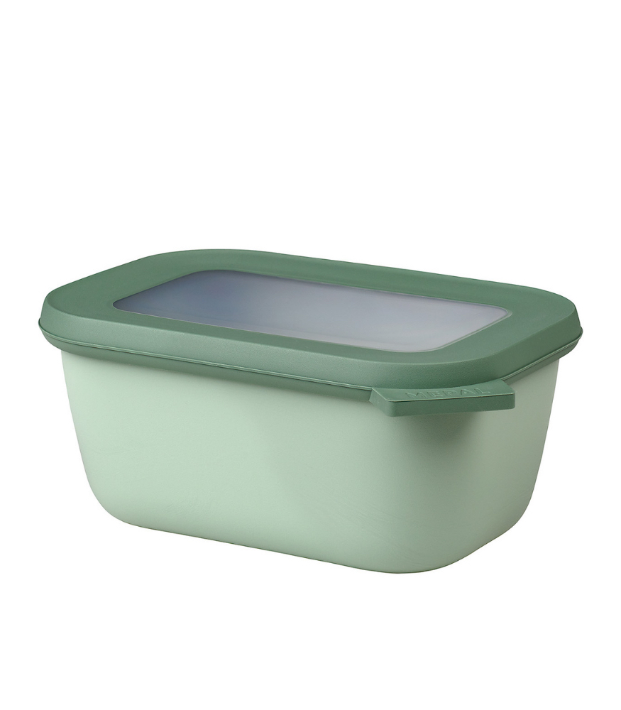 Mepal Cirqula Rectangular Multi Bowl (750 ml) // Nordic Sage