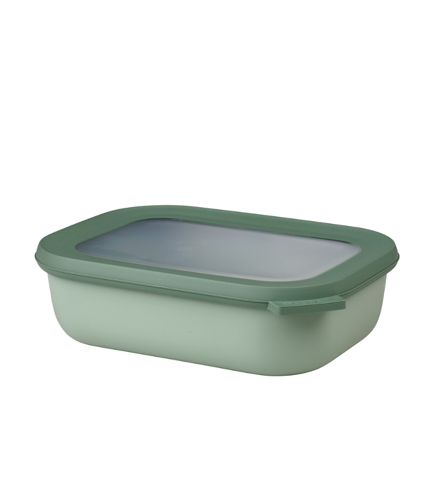 Mepal Cirqula Rectangular Multi Bowl (1000 ml) // Nordic Sage