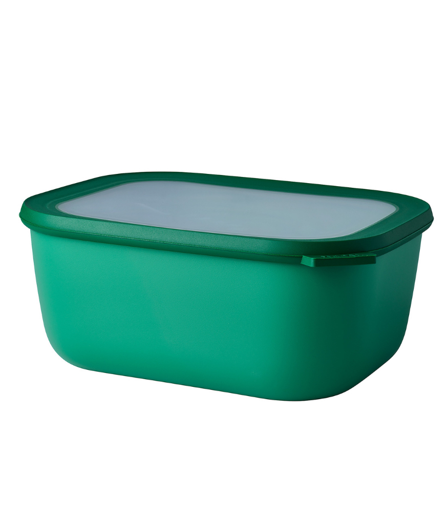 Mepal Cirqula Rectangular Multi Bowl (3000 ml) // Vivid Green