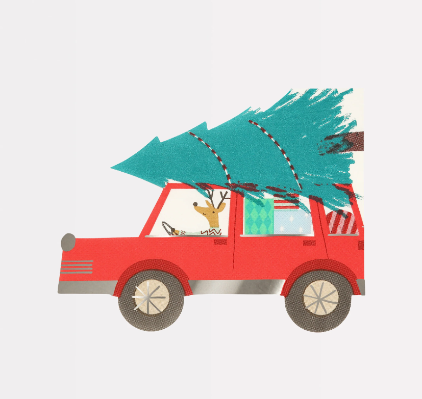 Meri Meri Parti Peçete // Driving Reindeer