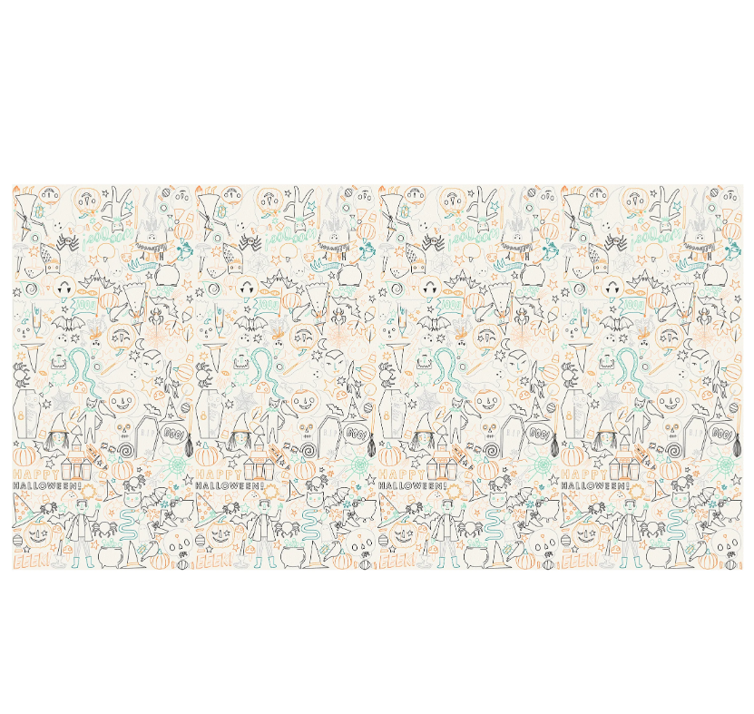 Meri Meri Aktivite Masa Örtüsü // Halloween Colour