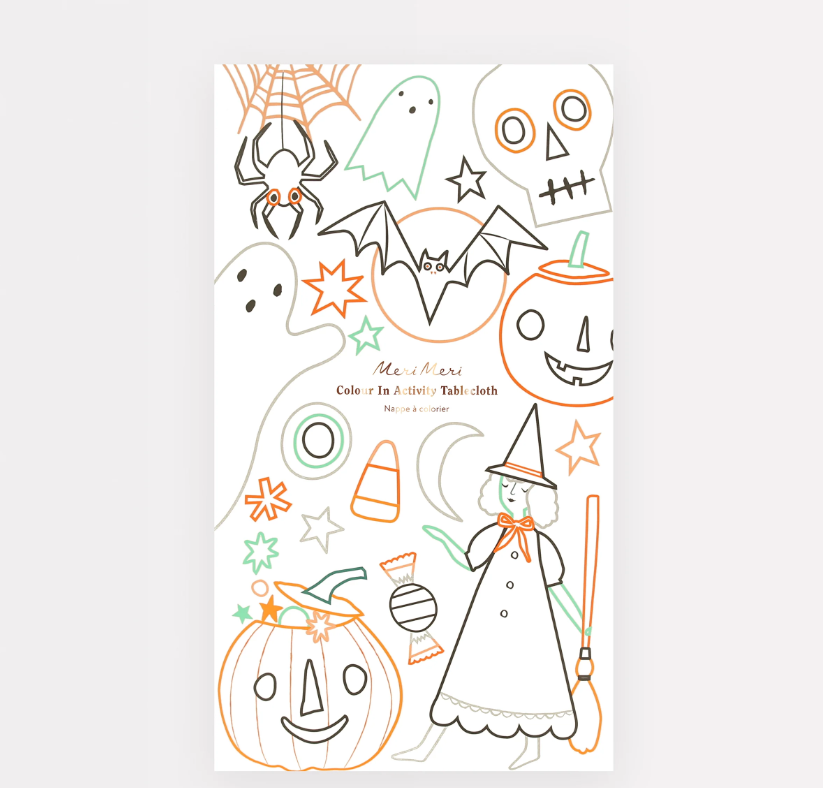Meri Meri Aktivite Masa Örtüsü // Halloween Colour