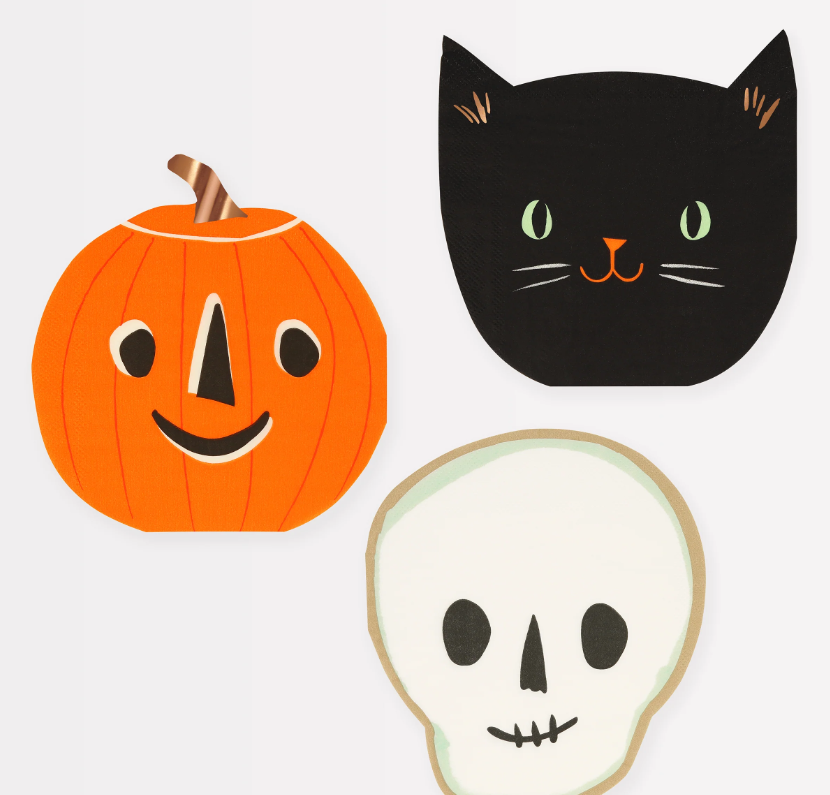 Meri Meri Parti Peçete // It's Halloween!