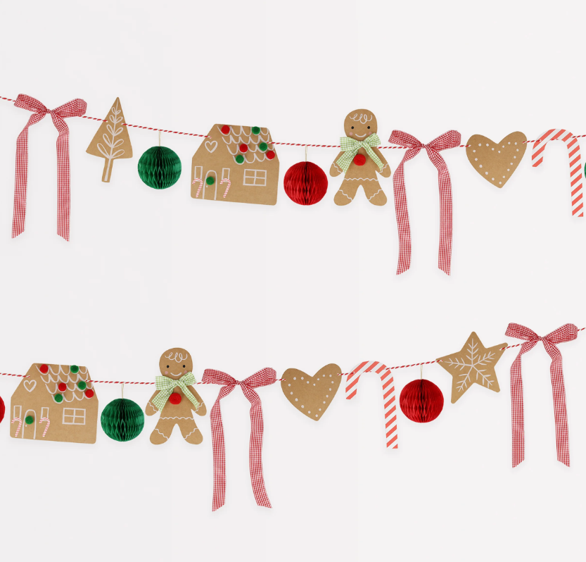 Meri Meri Asılan Süs // Gingerbread Garland