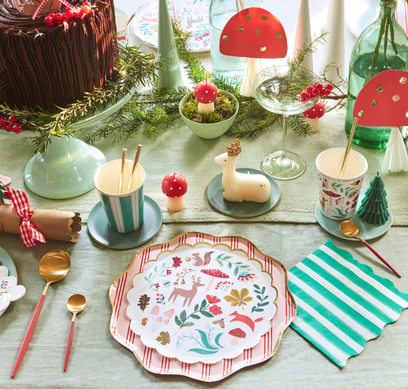 Meri Meri Parti Bardak // Winter Woodland