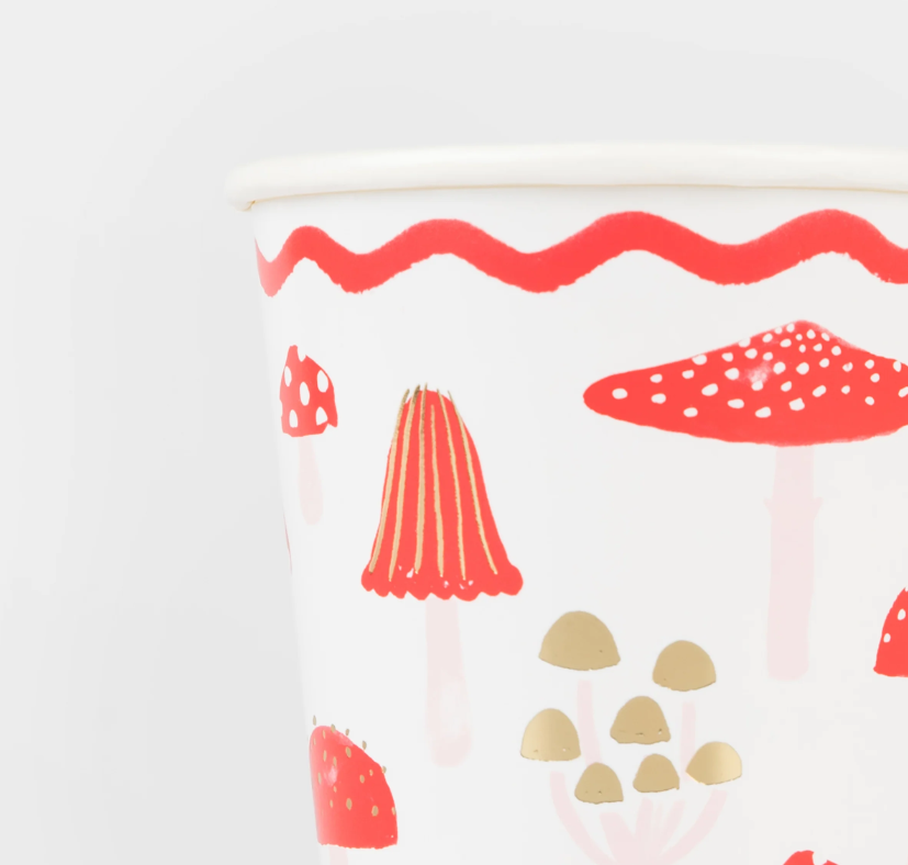 Meri Meri Parti Bardak //  Mantar