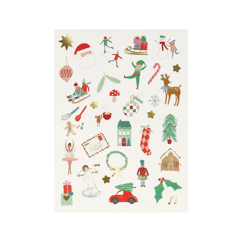 Meri Meri Sticker Çıkartma // Mixed Icon Christmas