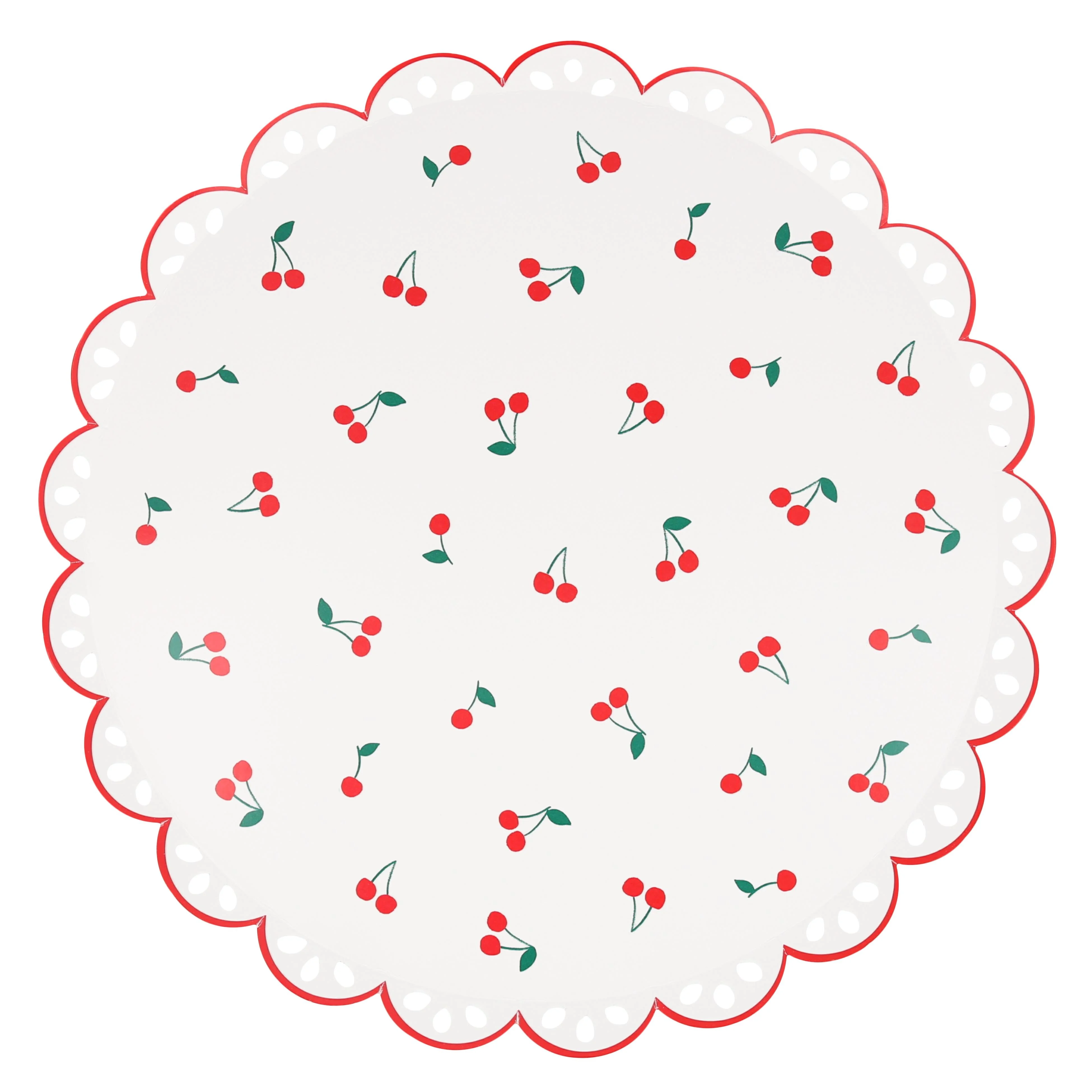 Meri Meri Parti Tabak (L ) // Kiraz