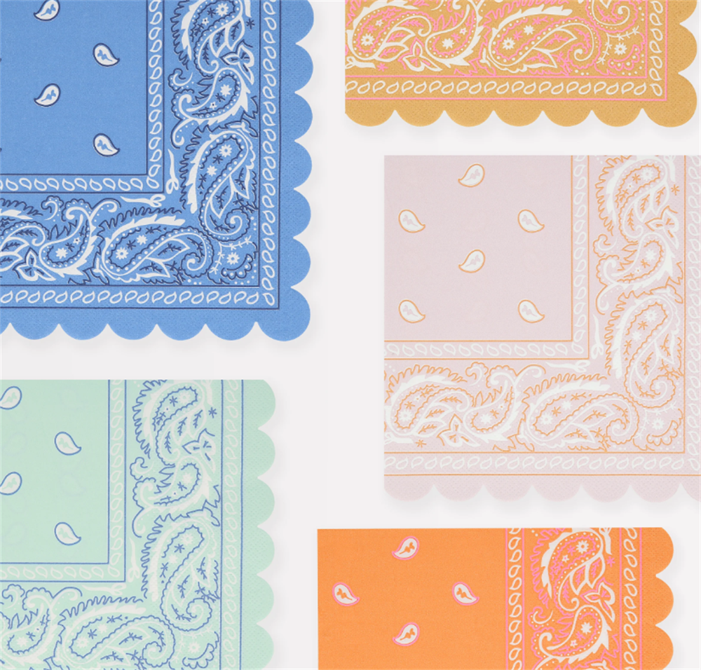 Meri Meri Parti Peçete (L) // Kovboy