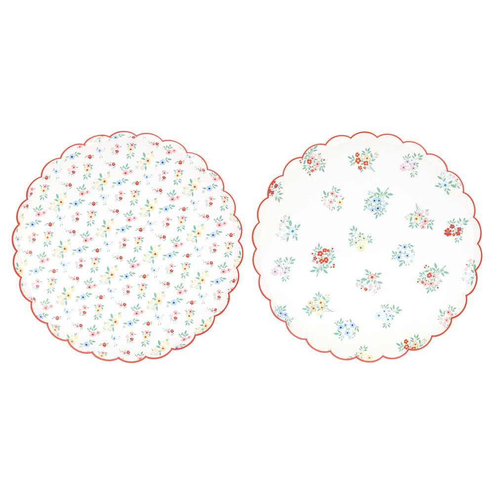 Meri Meri Parti Tabak (L) // Ditsy Posy Çiçekli