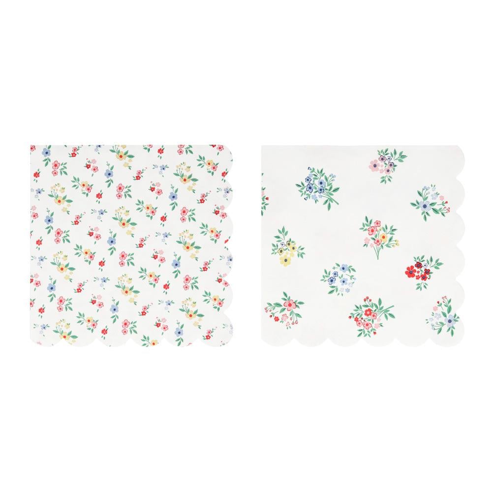 Meri Meri Parti Peçete (L) // Ditsy Posy Çiçekli