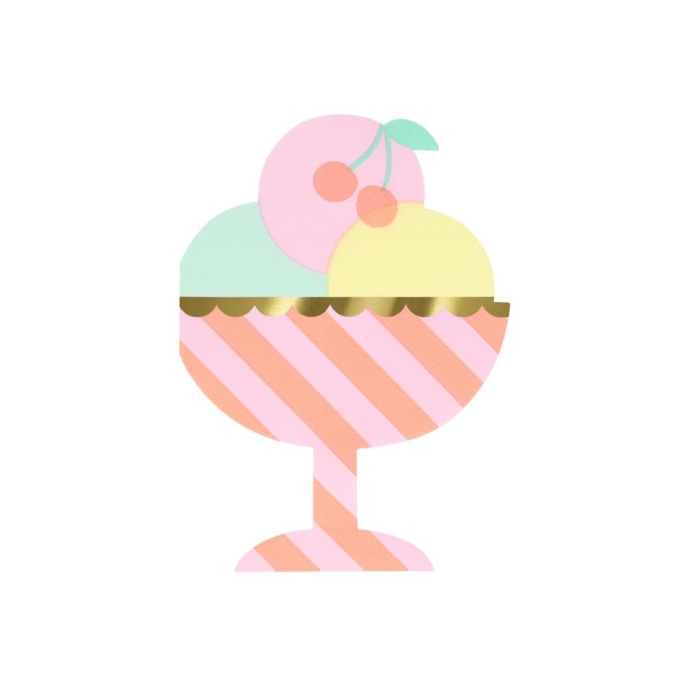 Meri Meri Parti Peçete // Dondurma