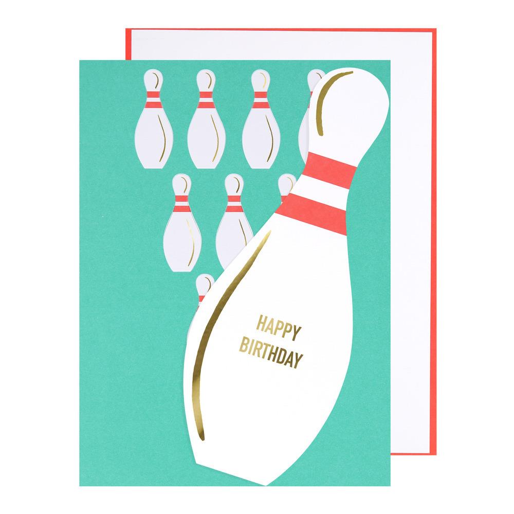 Meri Meri Tebrik Kartı // Bowling
