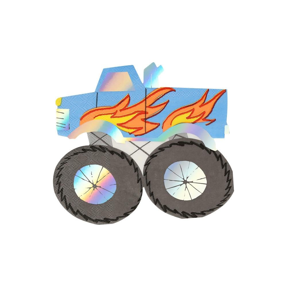 Meri Meri Parti Peçete // Monster Truck