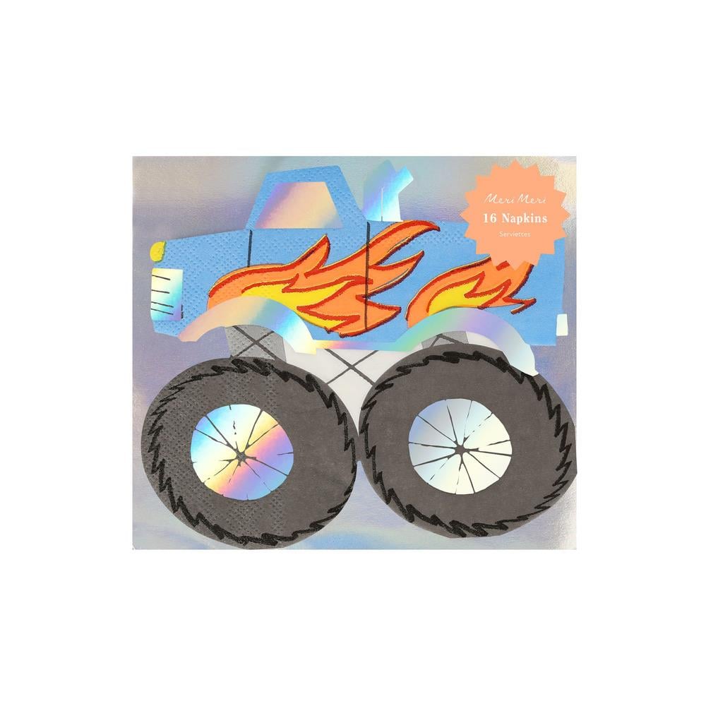 Meri Meri Parti Peçete // Monster Truck