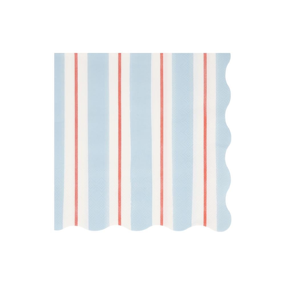 Meri Meri Parti Peçete (L) // Çizgili