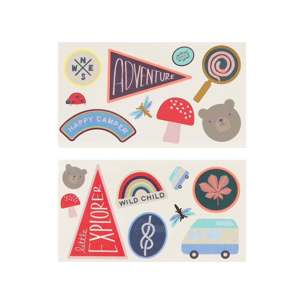 Meri Meri Geçici Dövme // Kamp