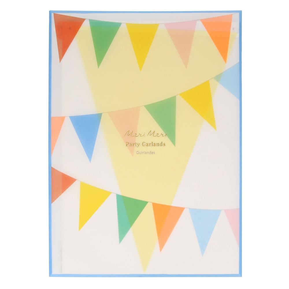 Meri Meri Asılan Süs // Parlak Dokulu Flama