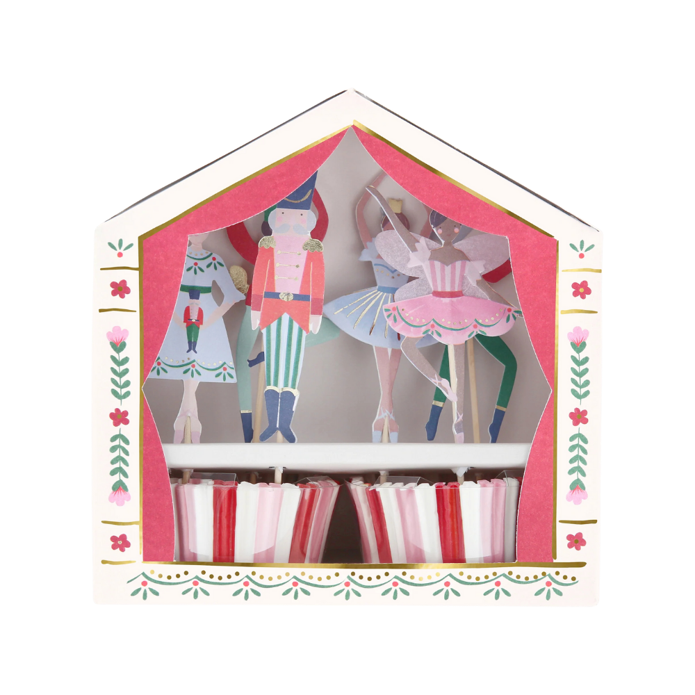 Meri Meri Cupcake Kit // Nutcracker