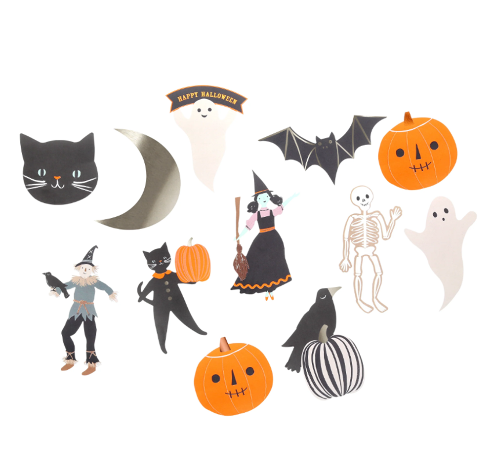 Meri Meri Sticker &Ccedil;ıkartma // Halloween