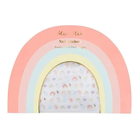 Meri Meri Sticker &Ccedil;ıkartma (200 Adet) // G&ouml;kkuşağı Unicorn