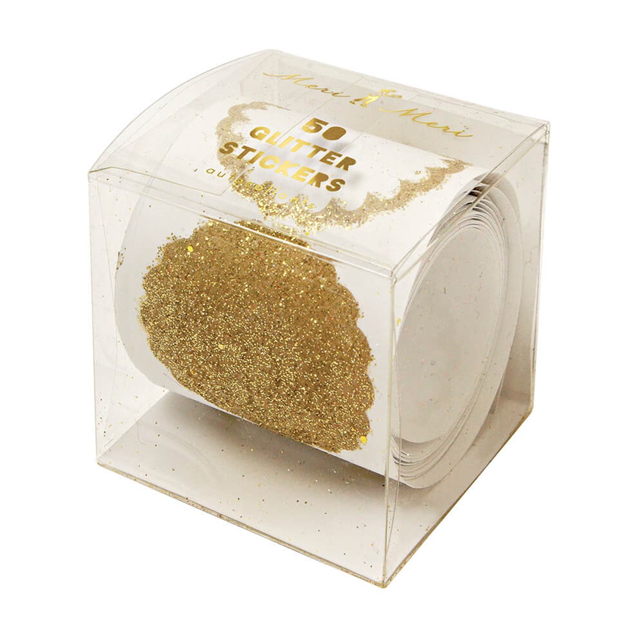 Meri Meri Sticker Çıkartma // Altın Parıltılı