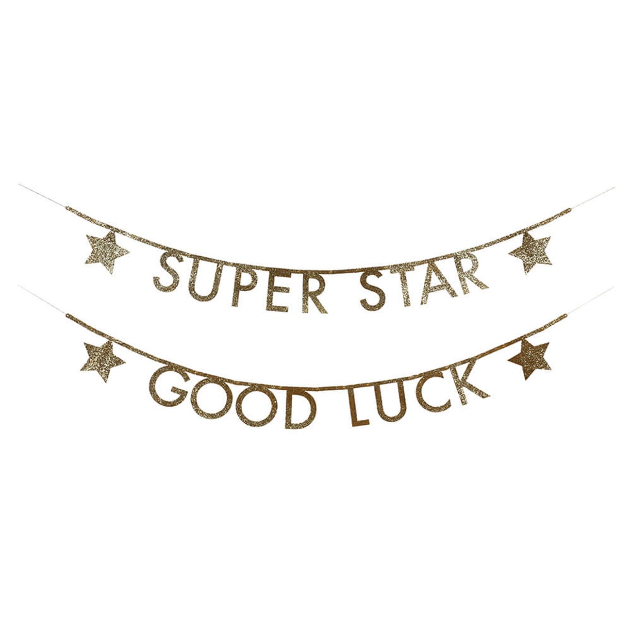 Meri Meri Asılan Süs // Altın Renkli Harfler