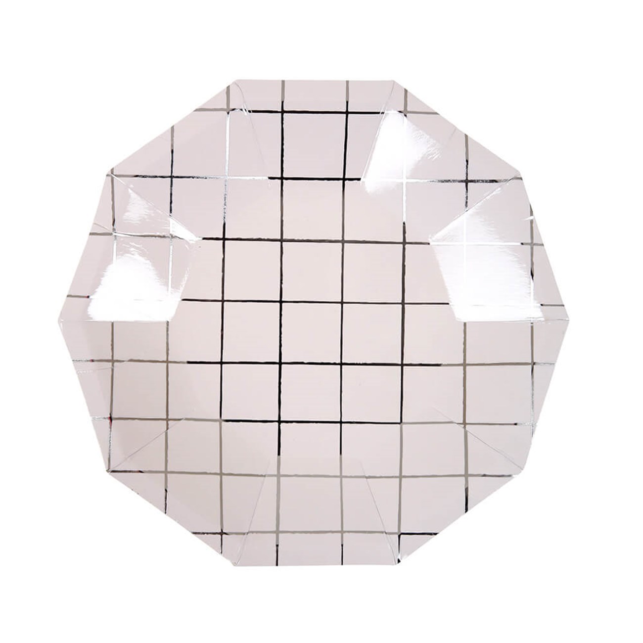 Meri Meri Parti Tabak (S) // Gümüş Kareli