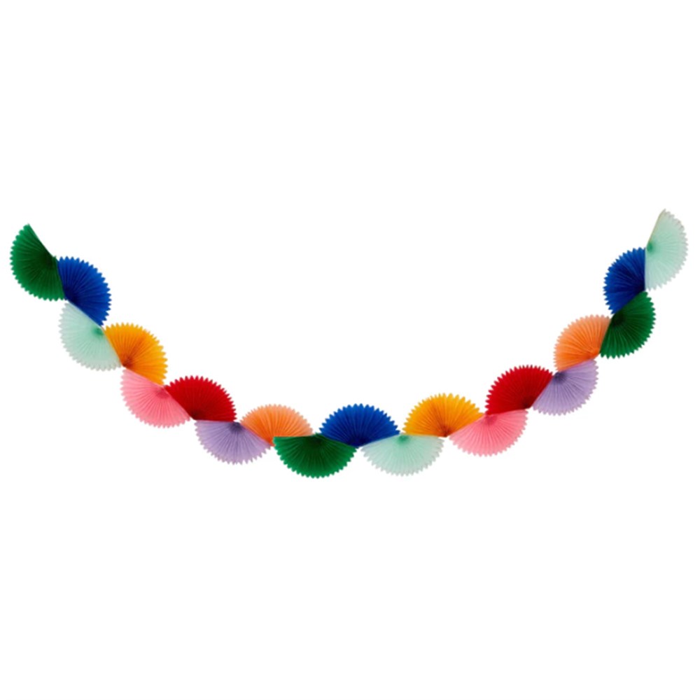 Meri Meri Asılan Süs // Gökkuşağı Petekli Yelpaze