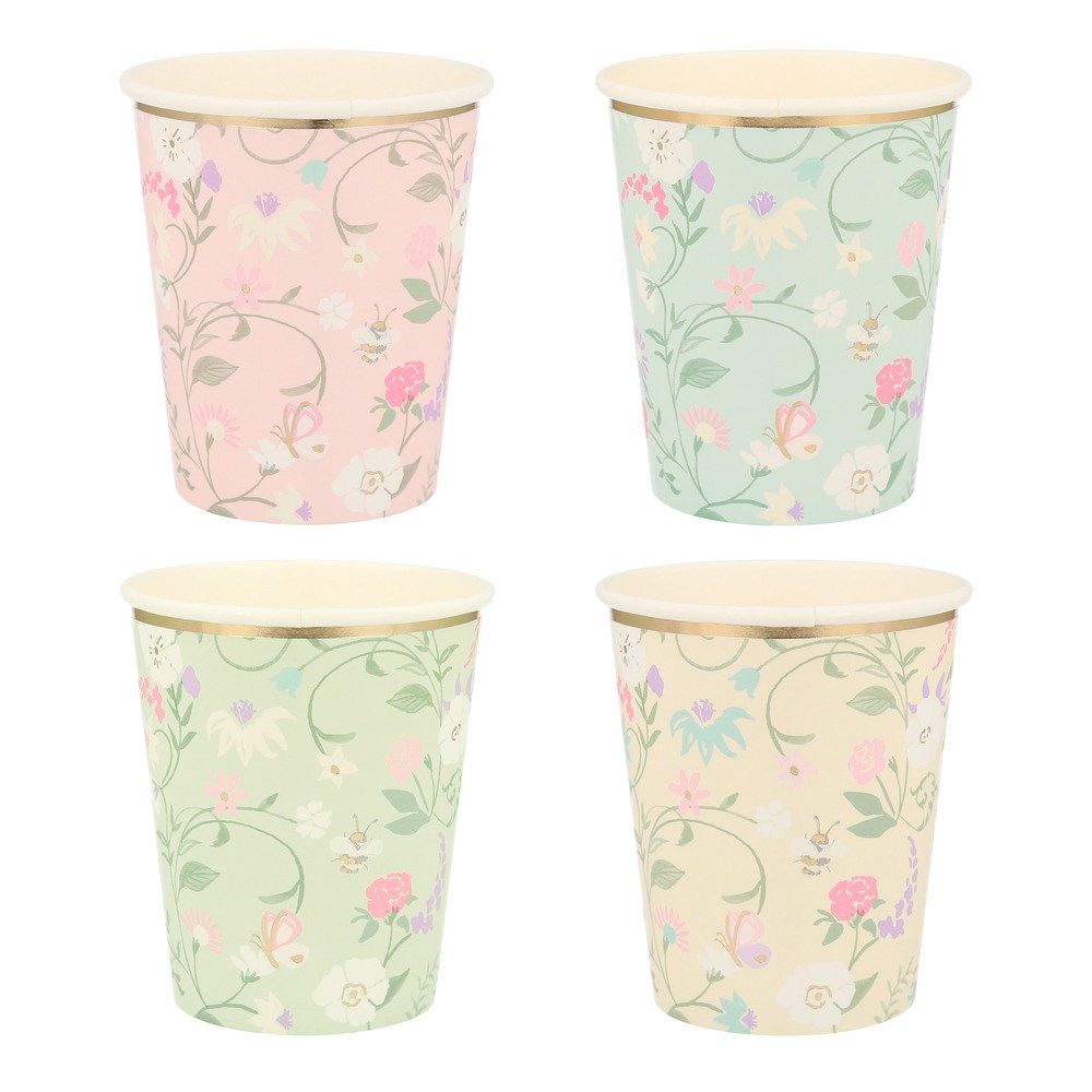 Meri Meri Parti Bardak // Laduree Paris Floral