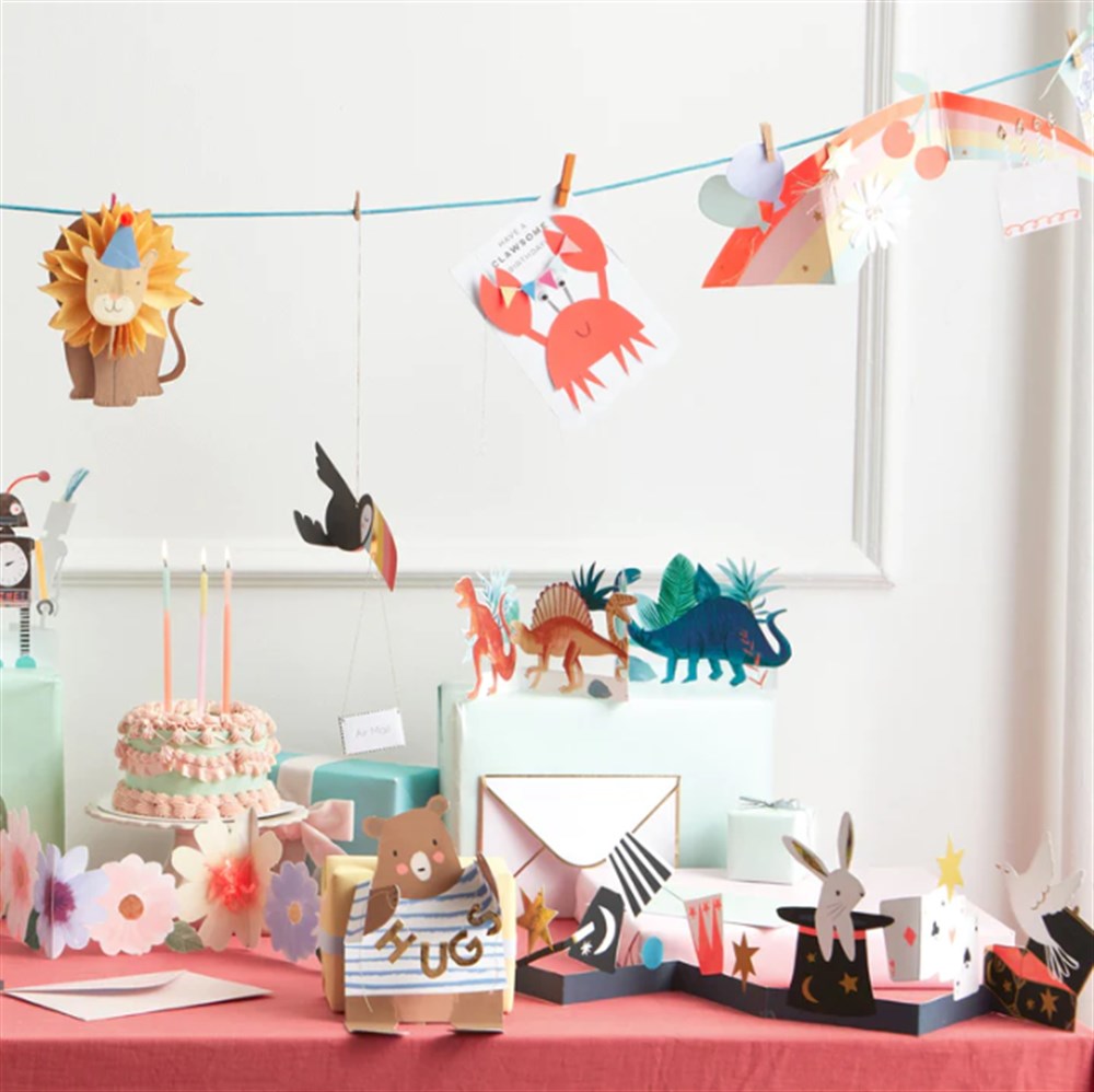 Meri Meri Tebrik Kartı // Yengeç