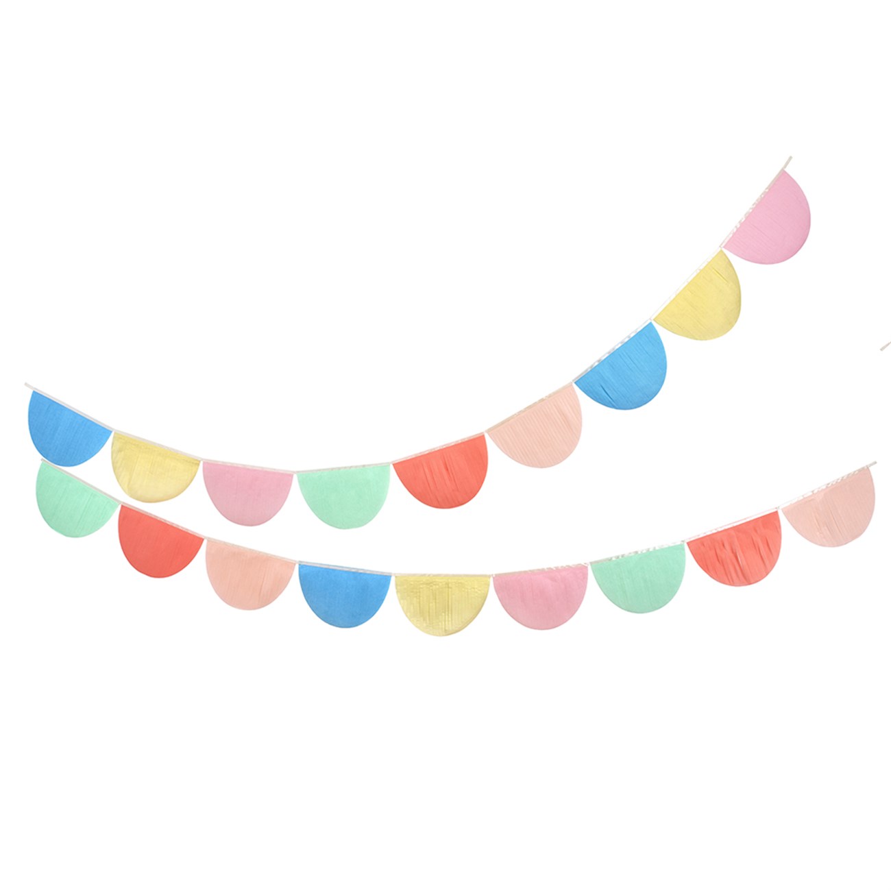 Meri Meri Asılan Süs // Gökkuşağı Renkli Yarım Ay