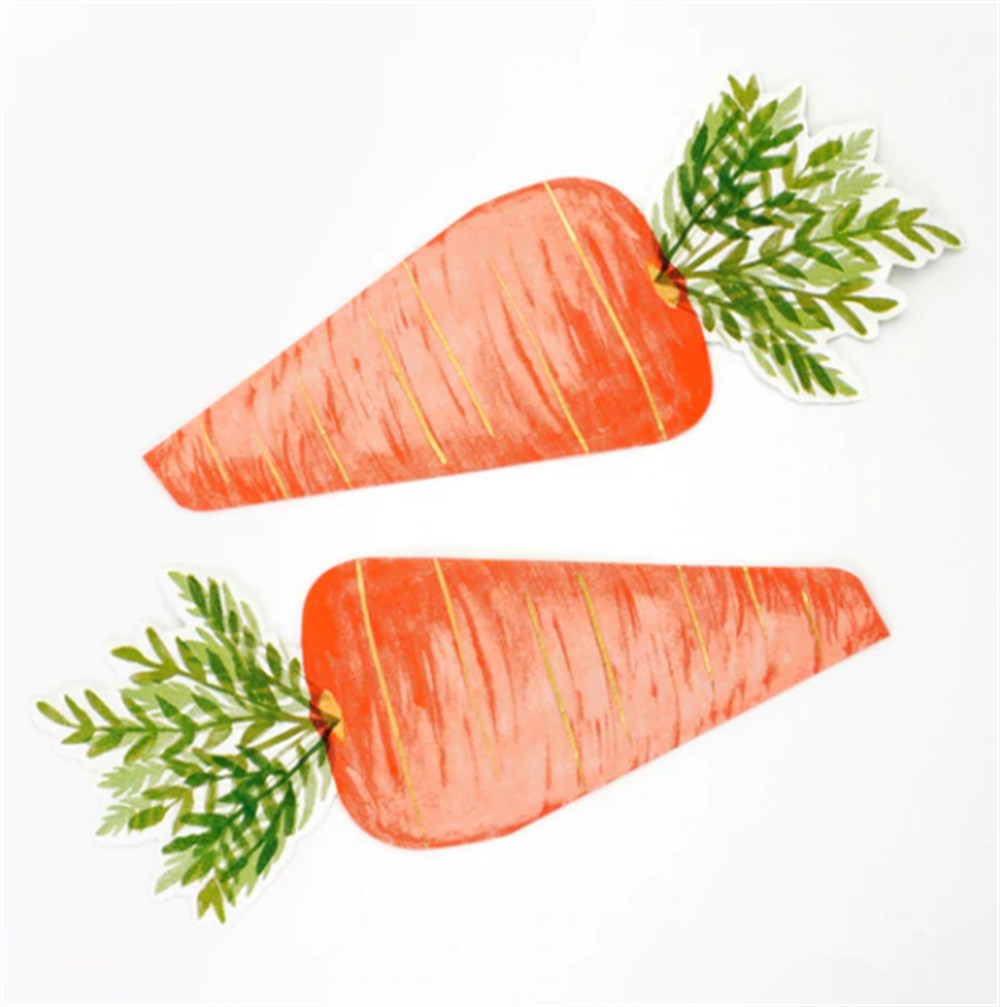 Meri Meri Parti Peçete // Havuçlar