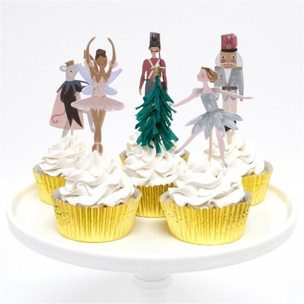 Meri Meri Cupcake Kit // Nutcracker