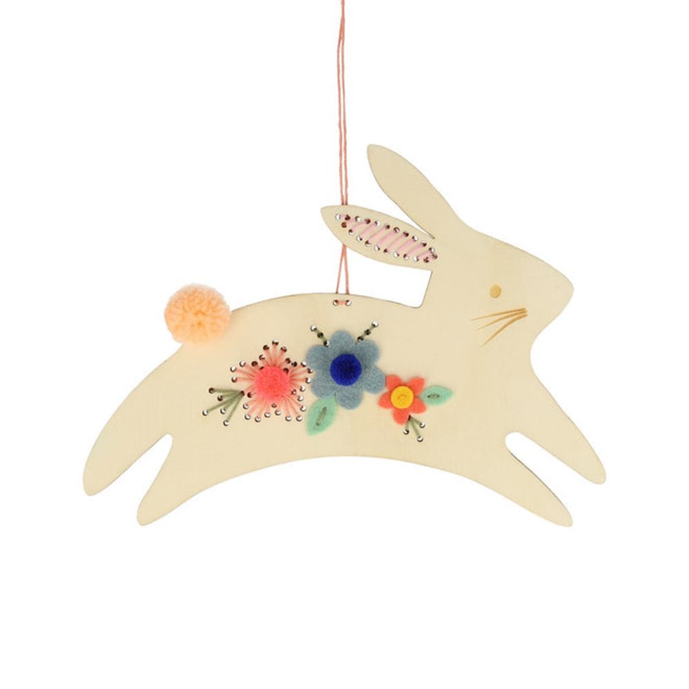 Meri Meri Nakış İşleme Seti // Tavşan