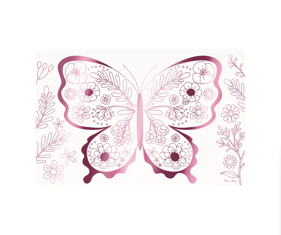 Meri Meri Amerikan Servis // Butterflies & Flowers