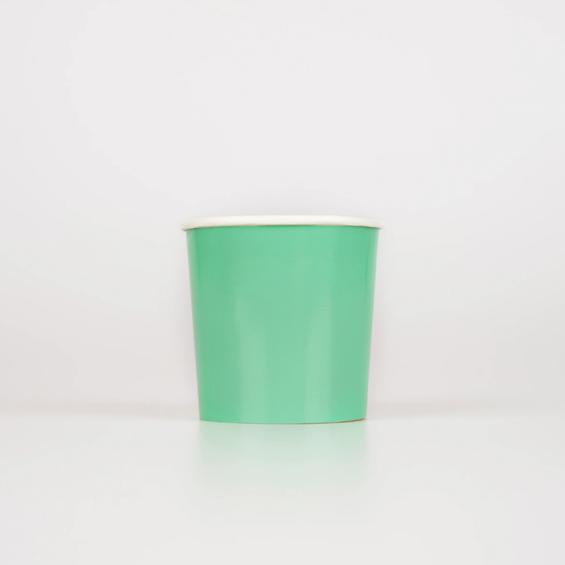 Meri Meri Parti Bardak // Emerald Green