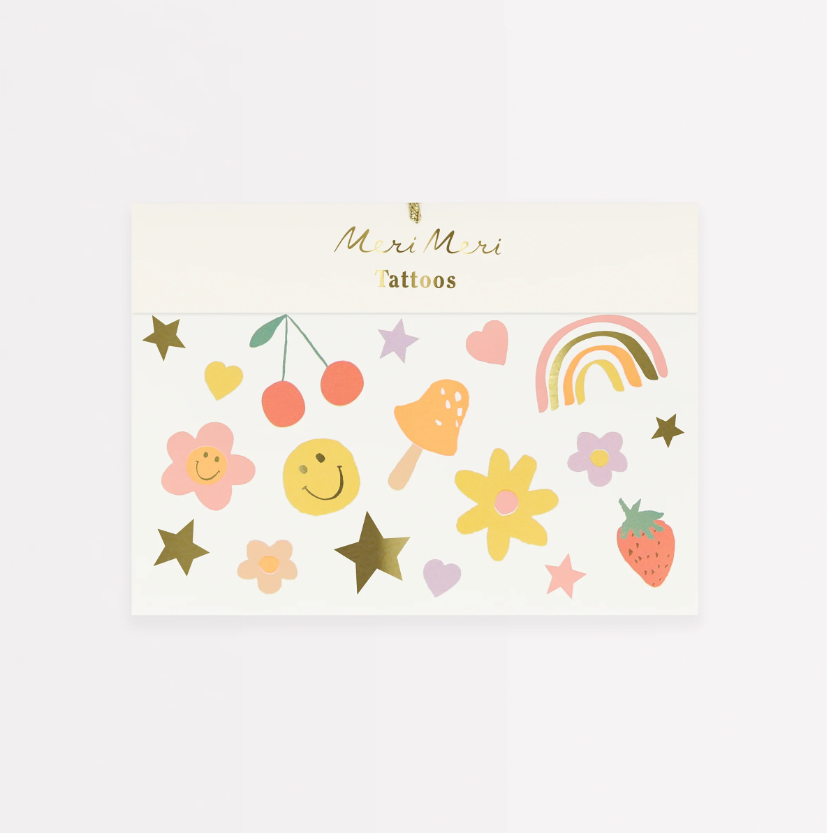 Meri Meri Geçici Dövme // Happy Face