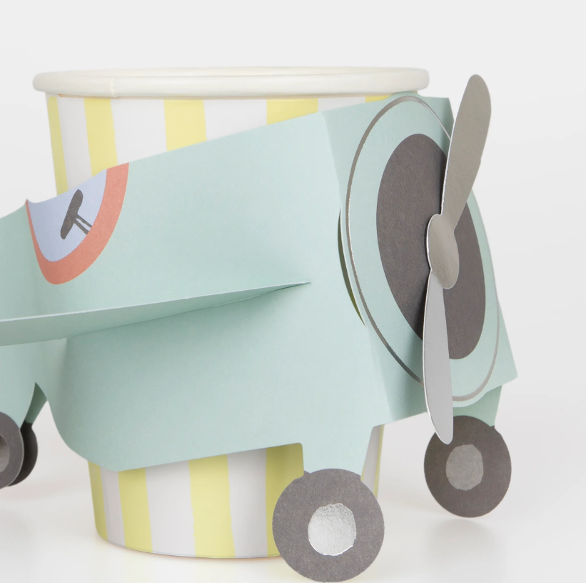 Meri Meri Parti Bardak // Uçak