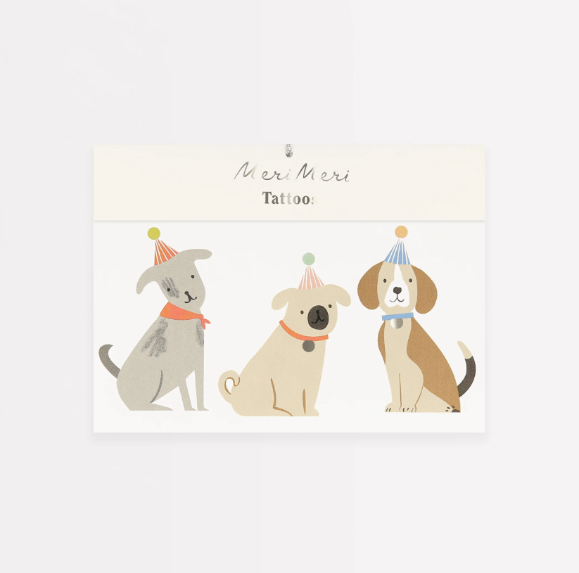 Meri Meri Geçici Dövme // Puppy