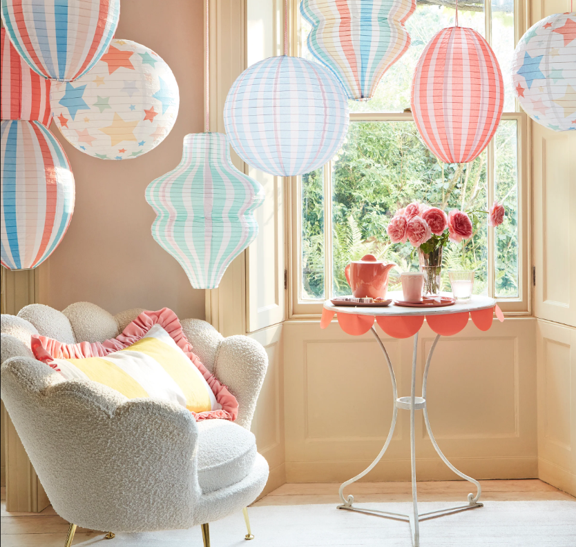 Meri Meri Asılan S&uuml;s // Stars & Stripes Lanterns