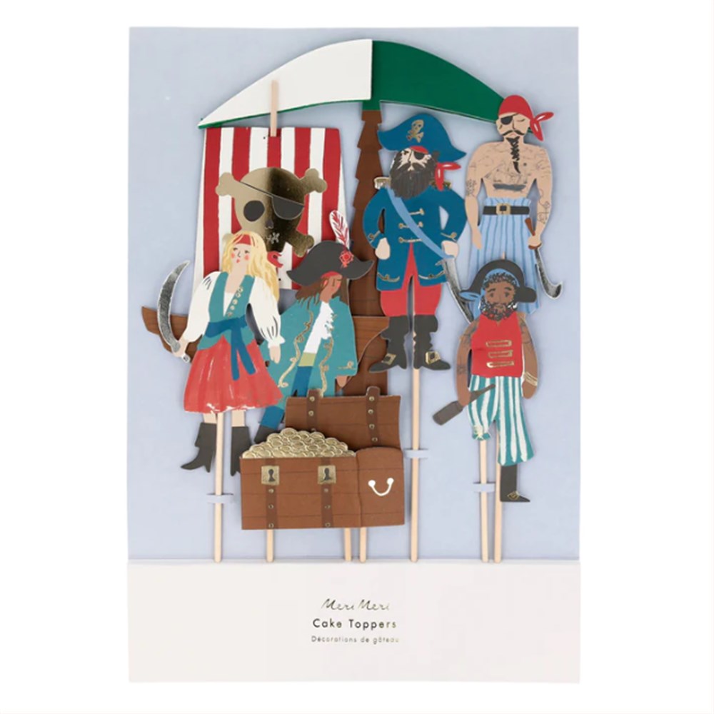 Meri Meri Parti Pasta Süs // Korsanlar & Palmiye