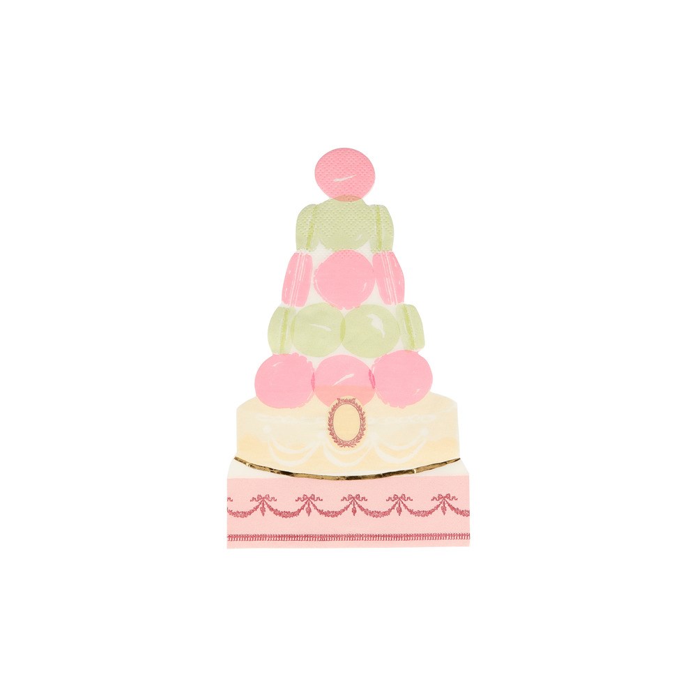 Meri Meri Parti Peçete // Laduree Paris Macaron Pyramid
