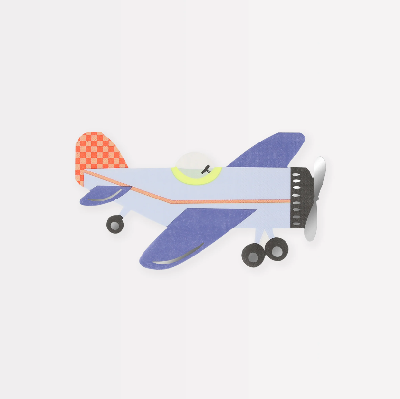 Meri Meri Parti Peçete // Uçak