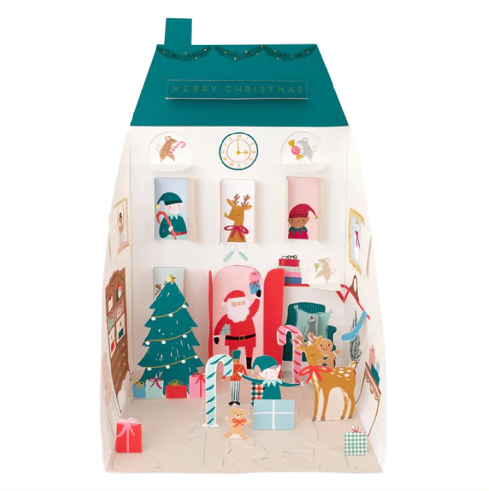 Meri Meri Advent Calendar // Santa's House