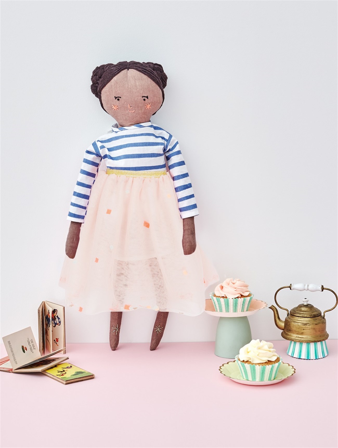 Meri Meri Bez Örgü Bebek // Ruby