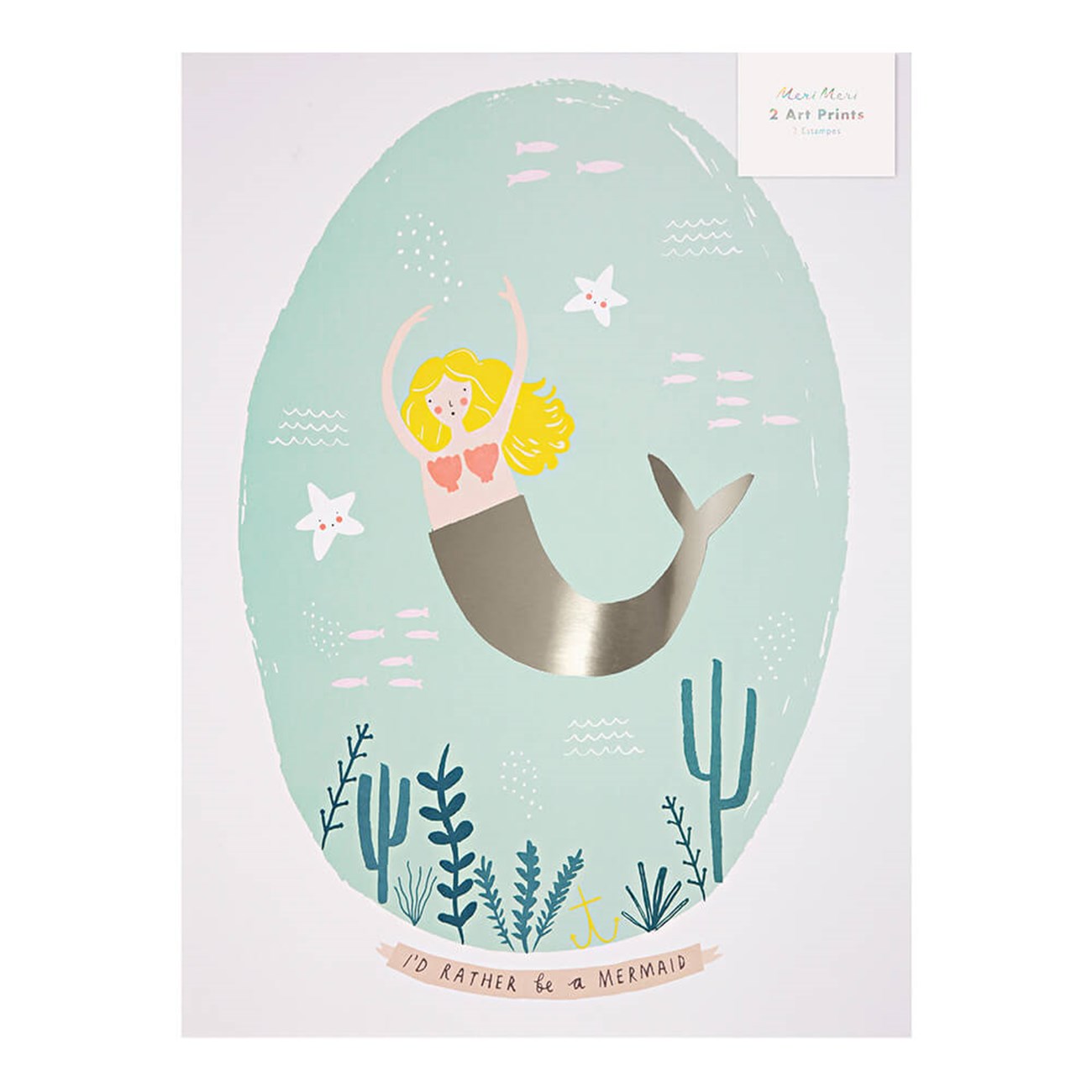 Meri Meri Poster // Deniz Kızı